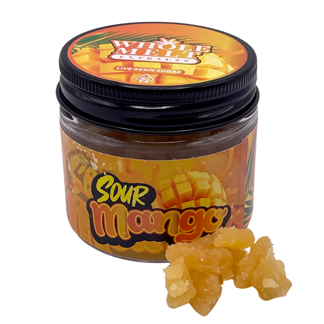 Whole Melt Extracts Sour Mango | Live Resin Sugar Whole Melt Extracts Sour Mango | Live Resin Sugar