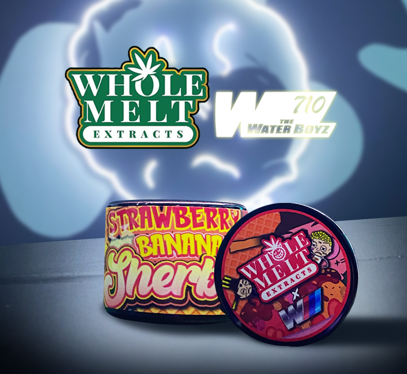 Whole Melt Extracts Strawberry Banana | Live Rosin Whole Melt Extracts Strawberry Banana | Live Rosin